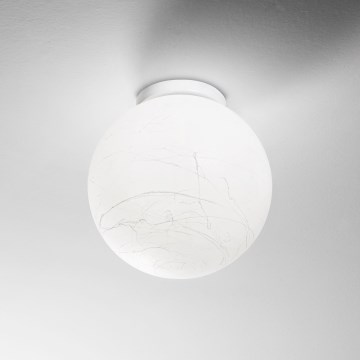 Ideal Lux - Plafón CARTA 1xE27/25W/230V diá. 40 cm blanco