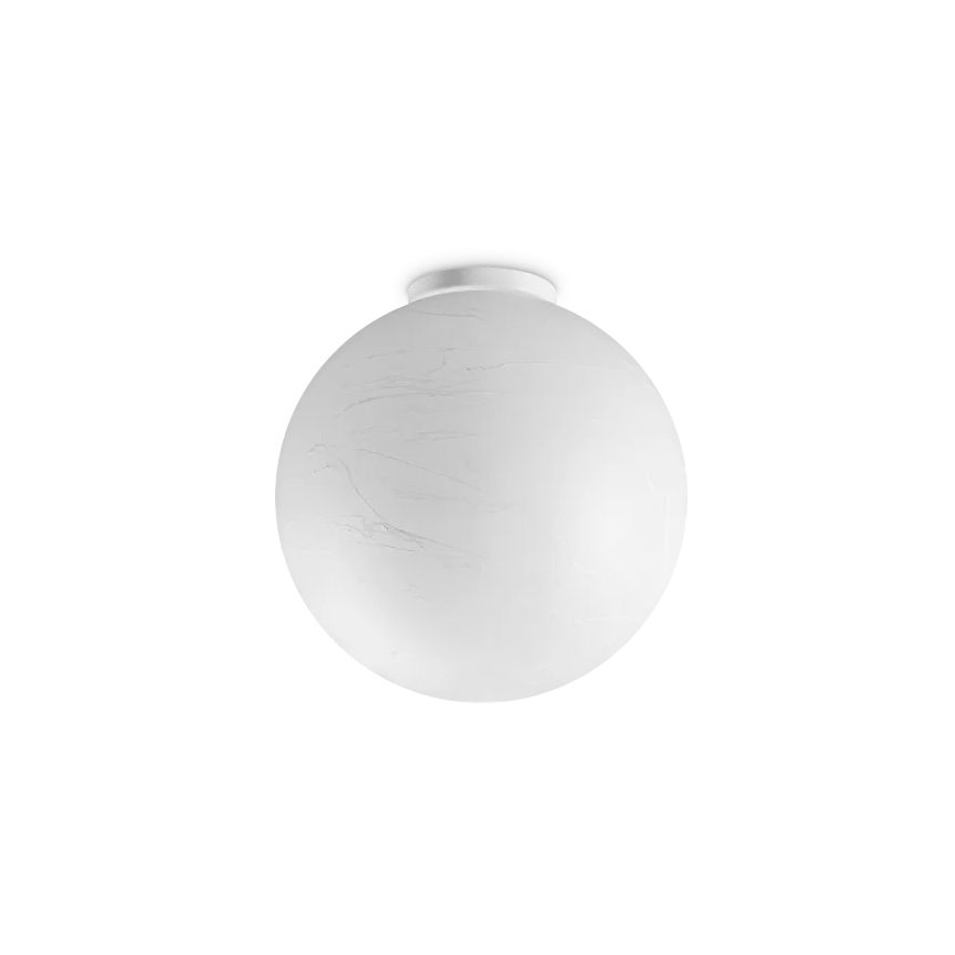 Ideal Lux - Plafón CARTA 1xE27/25W/230V diá. 40 cm blanco