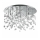 Ideal Lux - Plafón LED 12xG9/3W/230V diá. 63 cm cromo brillante