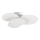 Ideal Lux - Plafón LED CLOUD LED/33W/230V CRI 90 blanco
