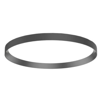 Ideal Lux - Plafón LED FLY LED/53W/230V 2700K diá. 60 cm CRI 90 IP40 negro