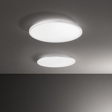 Ideal Lux - Plafón LED FLY LED/53W/230V 2700K diá. 60 cm CRI 90 IP40 blanco