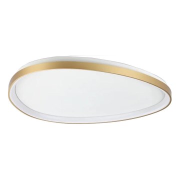 Ideal Lux - Plafón LED GEMINI LED/42W/230V diá. 81 cm CRI 90 dorado