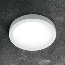 Ideal Lux - Plafón LED UNIVERSAL LED/25W/230V diá. 30 cm blanco