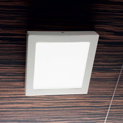 Ideal Lux - Plafón LED UNIVERSAL LED/36W/230V 40x40 cm CRI 90 blanco