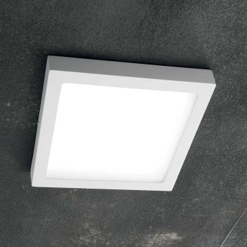 Ideal Lux - Plafón LED UNIVERSAL LED/36W/230V 40x40 cm CRI 90 blanco