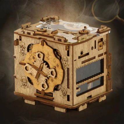 iDventure - Puzzle de madera Escape room - cámara de Sherlock