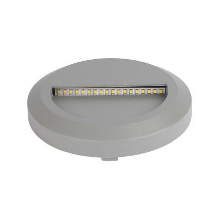 Iluminación de escalera LED exterior LED/2W/230V IP65 3000K gris