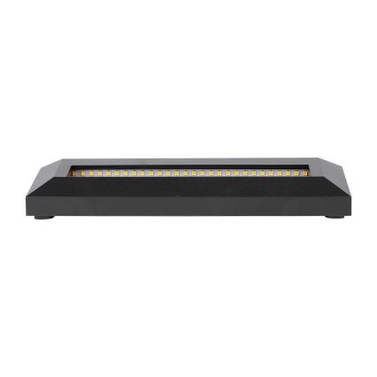 Iluminación de escalera LED exterior LED/3W/230V IP65 3000K negro