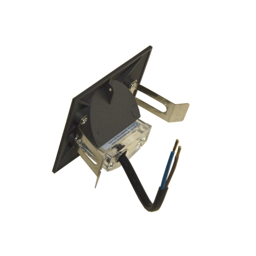 Iluminación de escalera LED exterior UGRA LED/2W/230V IP54 antracita