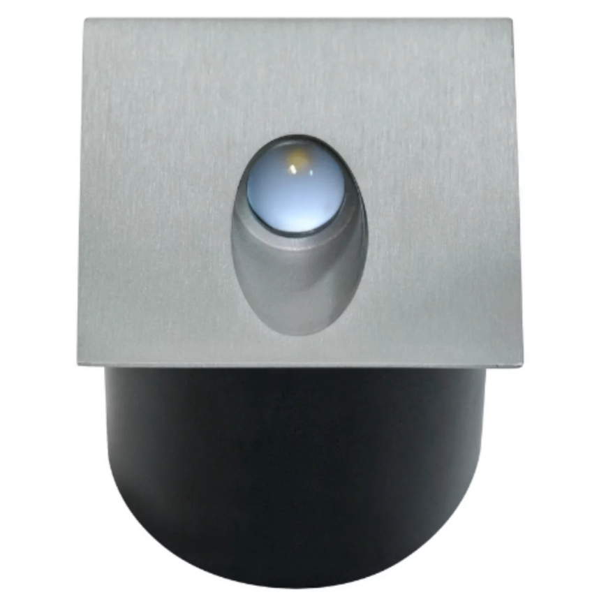 Iluminación LED de escaleras exterior ESPO LED/3W/230V cromo mate IP54