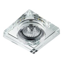 Iluminación LED empotrada de techo ELEGANT DOUBLE LIGHT 1xGU10/50W+LED/3W