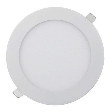 Iluminación LED empotrada de techo LED/12W/230V 3000K