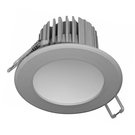 Iluminación LED empotrada para el baño LED/7W gris IP44