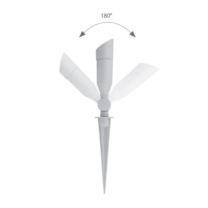 Iluminación LED exterior 1xLED/1W/350mA IP54