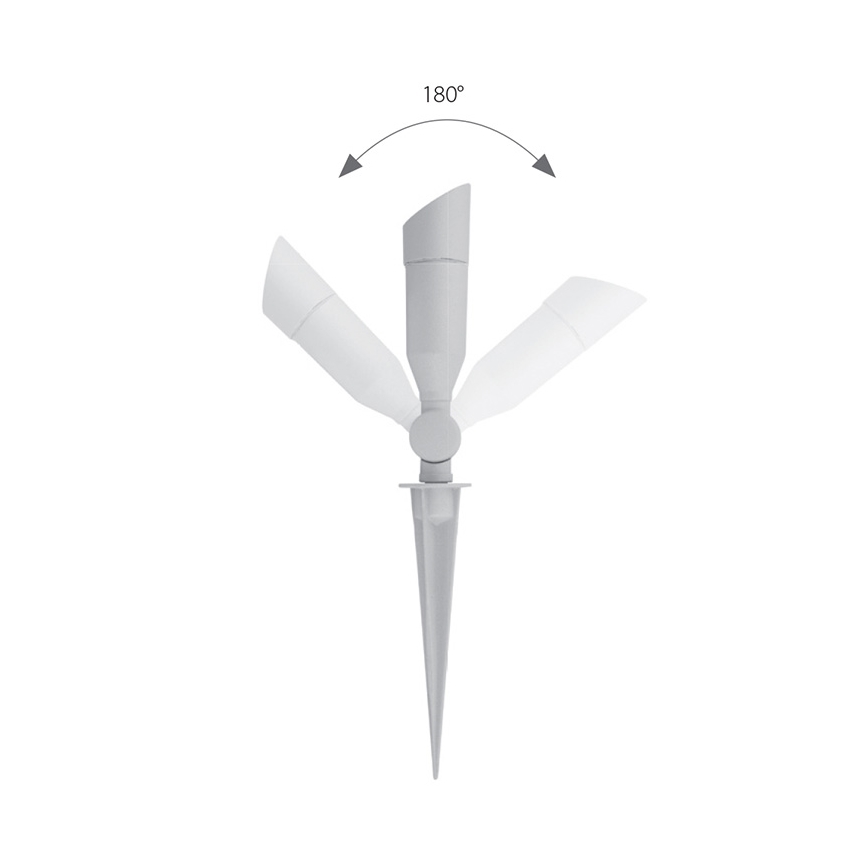 Iluminación LED exterior 1xLED/1W/350mA IP54