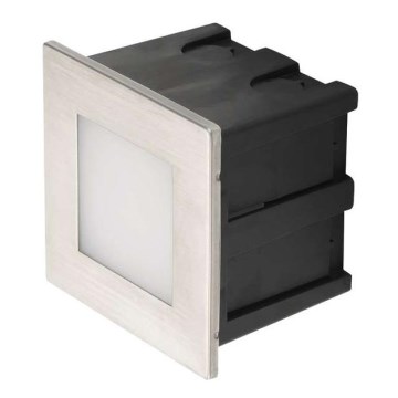 Iluminación LED nocturna empotrada exterior BUILT-IN 1xLED/1,5W 3000K IP65