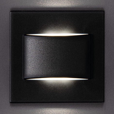 Iluminación LED para escaleras ERINUS LED/1,5W/12V 3000K negro