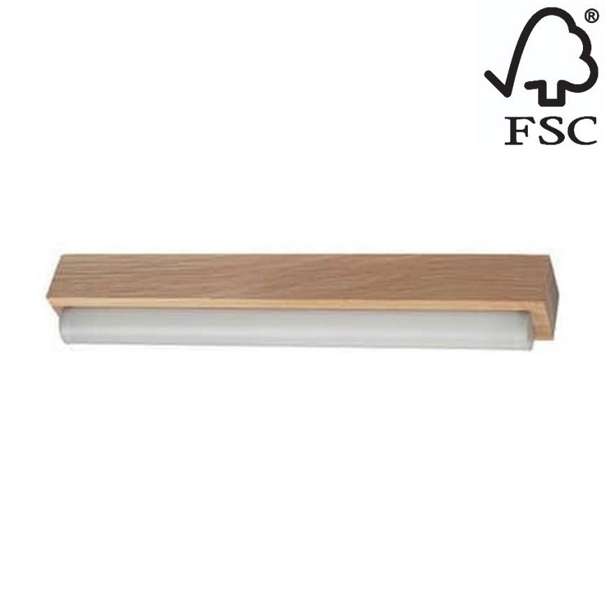 Iluminación LED para espejos de baño AQUAVIVA LED/6W/230V 39 cm IP44 roble – FSC Certificado