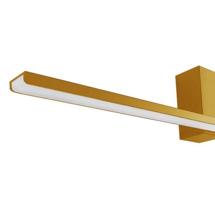 Iluminación LED para espejos de baño ARTEMIS LED/13,8W/230V 4000K 60 cm IP44 dorado