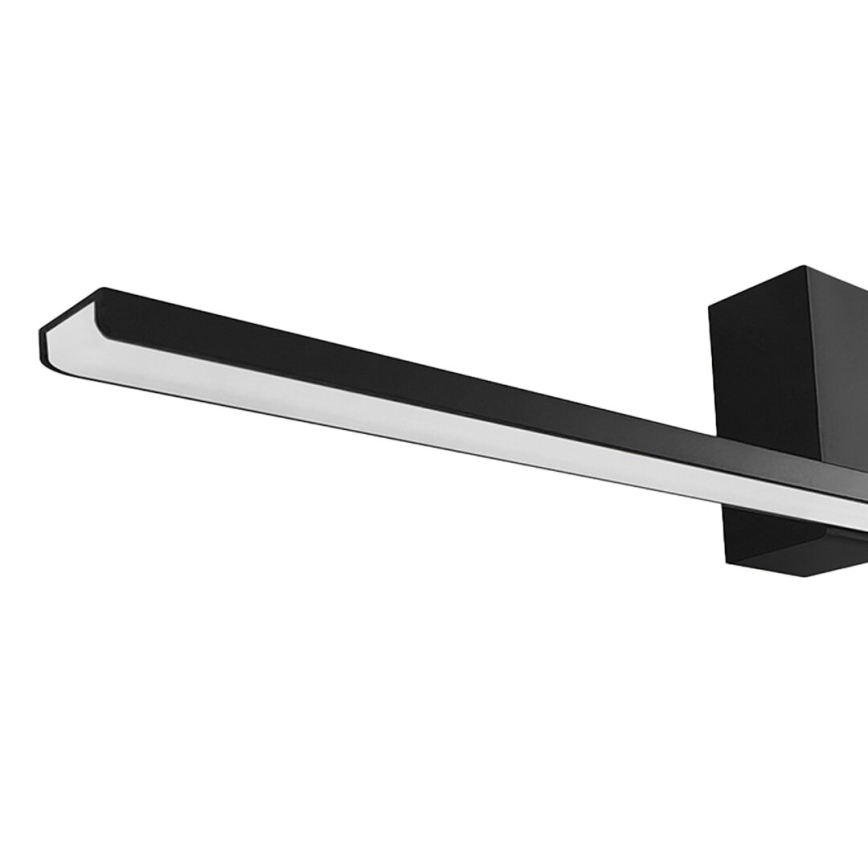 Iluminación LED para espejos de baño ARTEMIS LED/13,8W/230V 4000K 60 cm IP44 negro