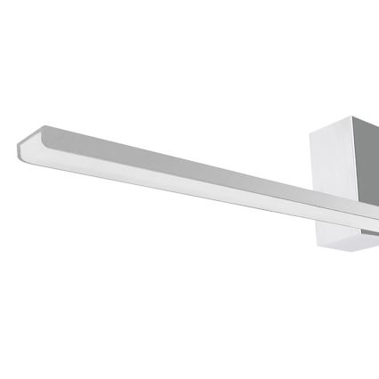 Iluminación LED para espejos de baño ARTEMIS LED/13,8W/230V 4000K 60 cm IP44 plata