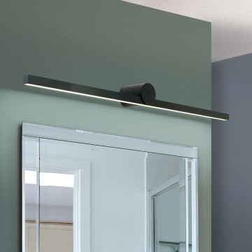 Iluminación LED para espejos de baño BEAUTY LED/24W/230V 101 cm IP54 negro
