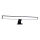 Iluminación LED para espejos de baño ELBA LED/12W/230V 4000K 60 cm IP44 negro