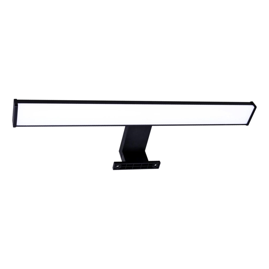Iluminación LED para espejos de baño ELBA LED/8W/230V 4000K 40 cm IP44 negro