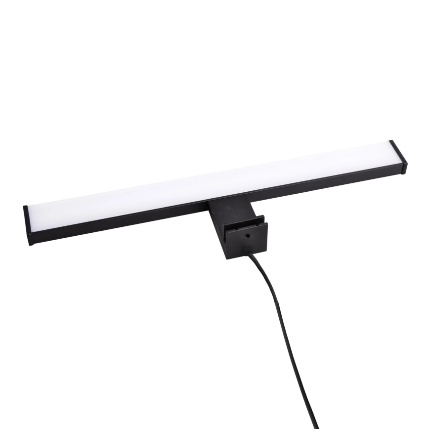 Iluminación LED para espejos de baño ELBA LED/8W/230V 4000K 40 cm IP44 negro