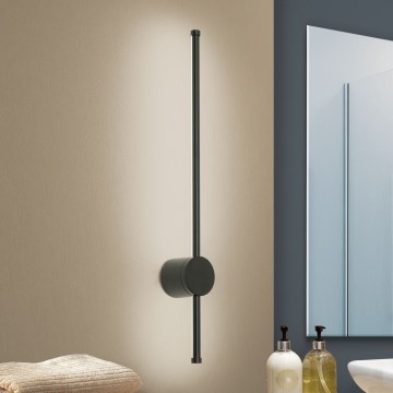 Iluminación LED para espejos de baño FERDINAND LED/12W/230V IP54 negro