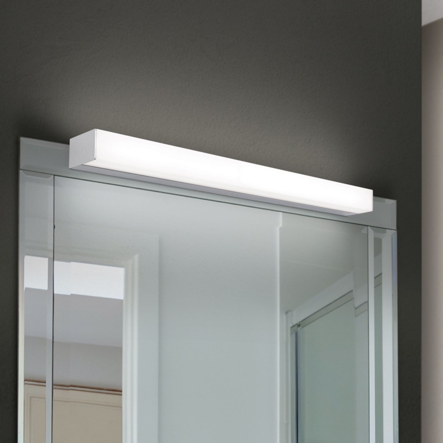 Iluminación LED para espejos de baño HORIZON LED/12W/230V 3000/4000K 60 cm IP44 plata