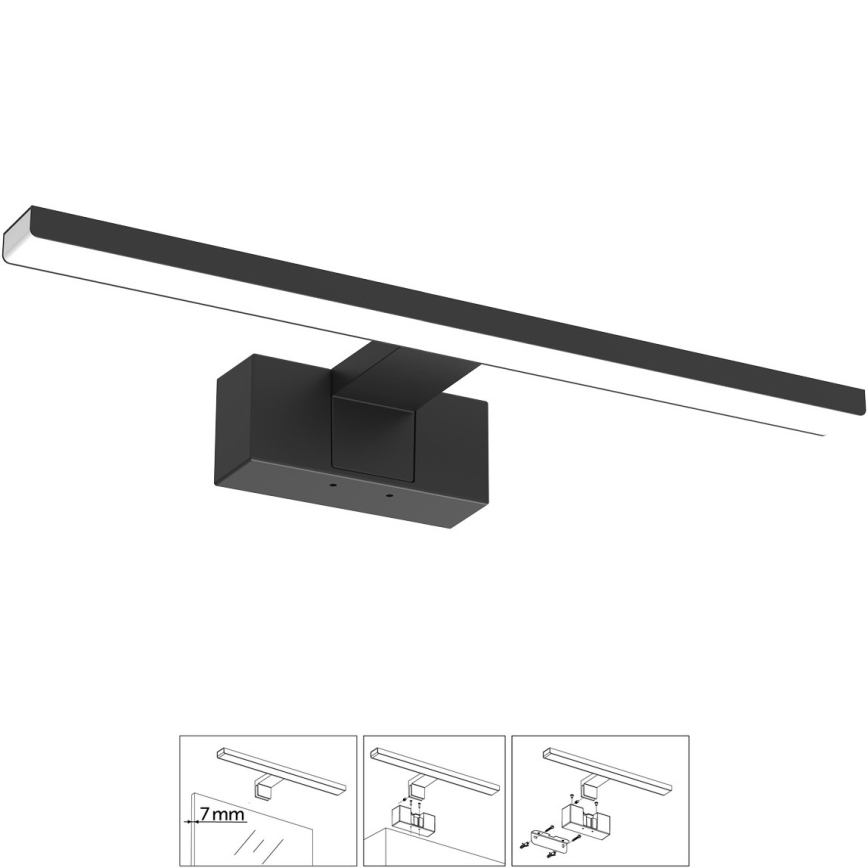 Iluminación LED para espejos de baño LED/12W/230V 4000K IP44 60 cm