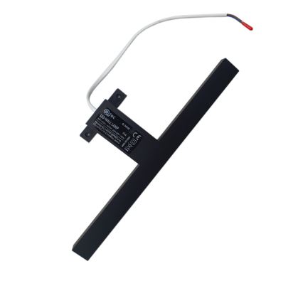 Iluminación LED para espejos de baño LED/5W/230V 4000K 30 cm IP44 negro