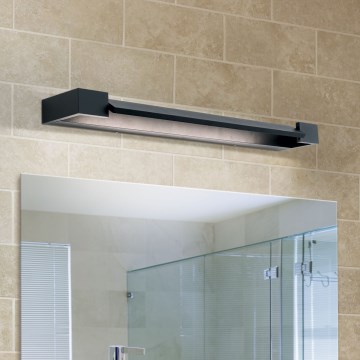 Iluminación LED para espejos de baño MARILYN LED/18W/230V 60 cm IP44 negro