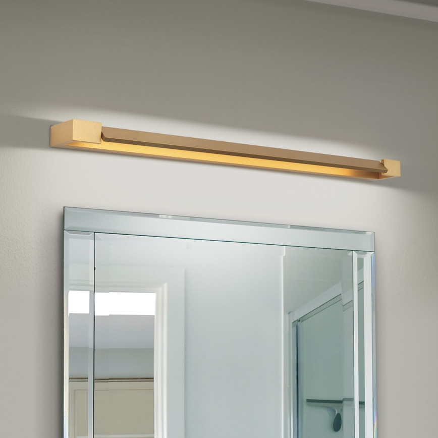 Iluminación LED para espejos de baño MARILYN LED/24W/230V 90 cm IP44 dorado