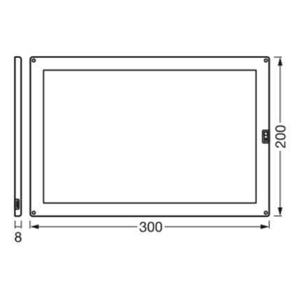 Iluminación LED regulable para muebles SMART+ UNDERCABINET LED/8W/24/230V 2700-6500K Wi-Fi