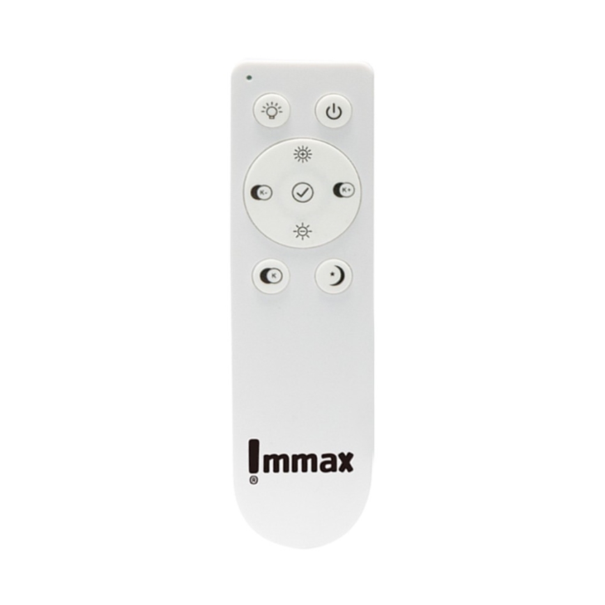 Plafón LED regulable LED/42W/230V 40 cm + mando a distancia