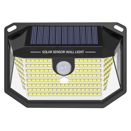 Aplique LED solar con sensor LED/4W/5,5V IP65 1200 mAh