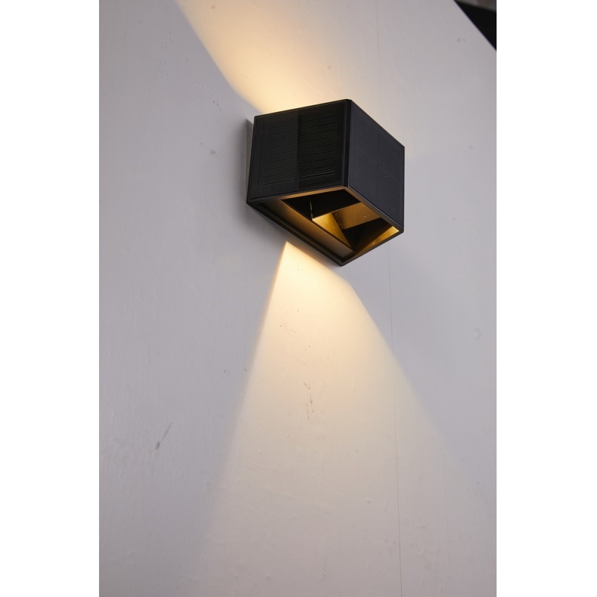 Aplique LED solar con sensor LED/2W/5V IP54 1300 mAh