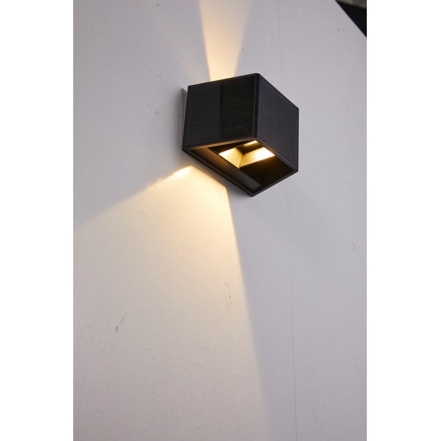 Aplique LED solar con sensor LED/2W/5V IP54 1300 mAh