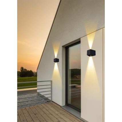 Aplique LED solar con sensor LED/2W/5V IP54 1300 mAh