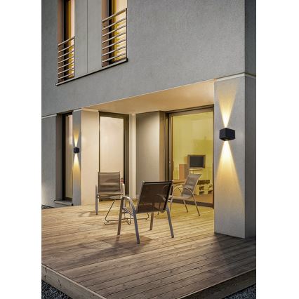 Aplique LED solar con sensor LED/2W/5V IP54 1300 mAh