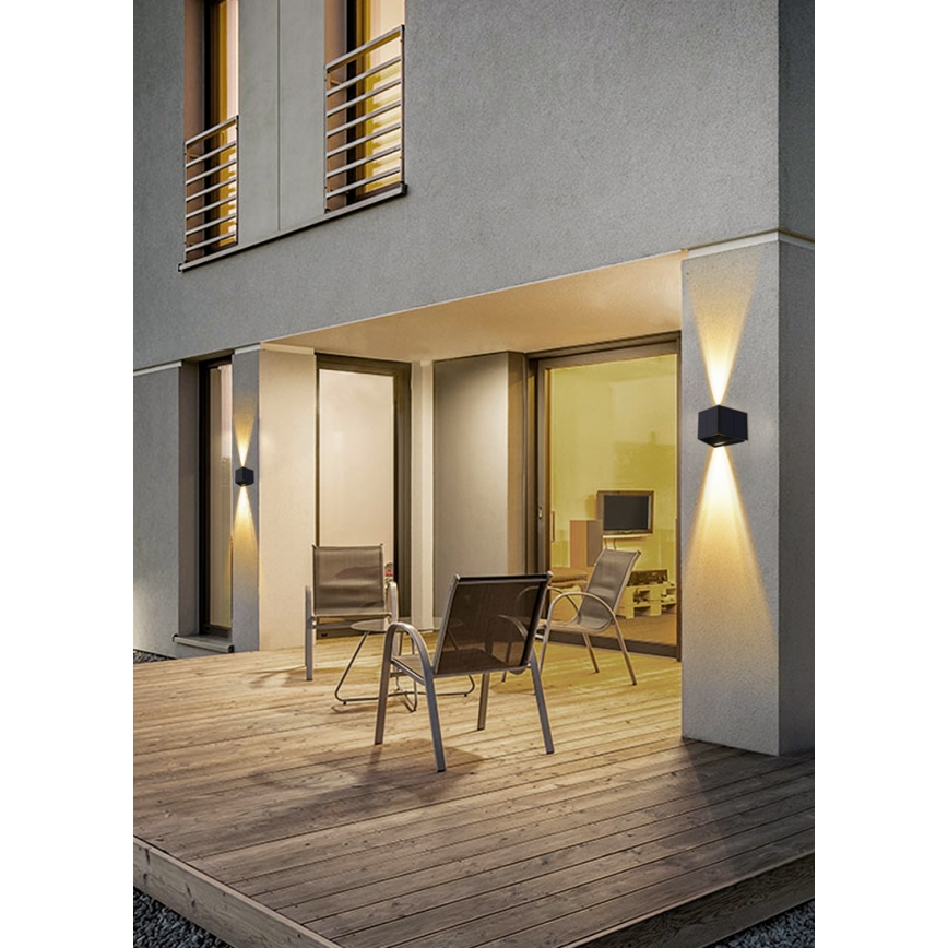 Aplique LED solar con sensor LED/2W/5V IP54 1300 mAh