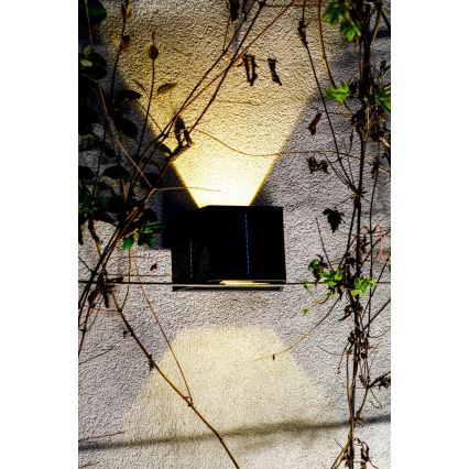 Aplique LED solar con sensor LED/2W/5V IP54 1300 mAh