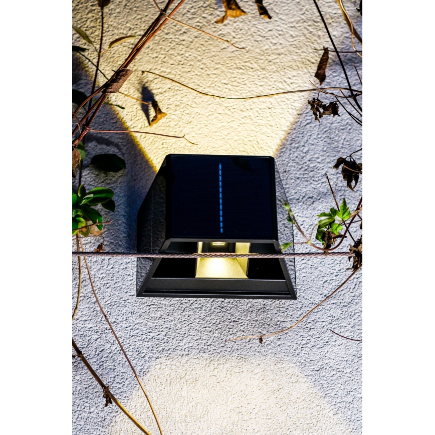 Aplique LED solar con sensor LED/2W/5V IP54 1300 mAh