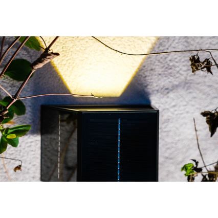 Aplique LED solar con sensor LED/2W/5V IP54 1300 mAh