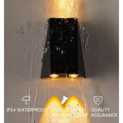 Aplique LED solar con sensor LED/2W/5V IP54 1300 mAh
