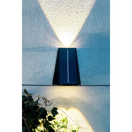 Aplique LED solar con sensor LED/2W/5V IP54 1300 mAh