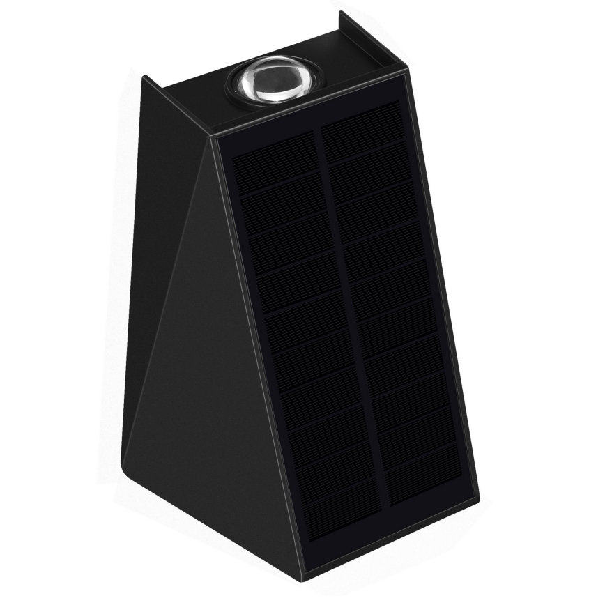 Aplique LED solar con sensor LED/2W/5V IP54 1300 mAh